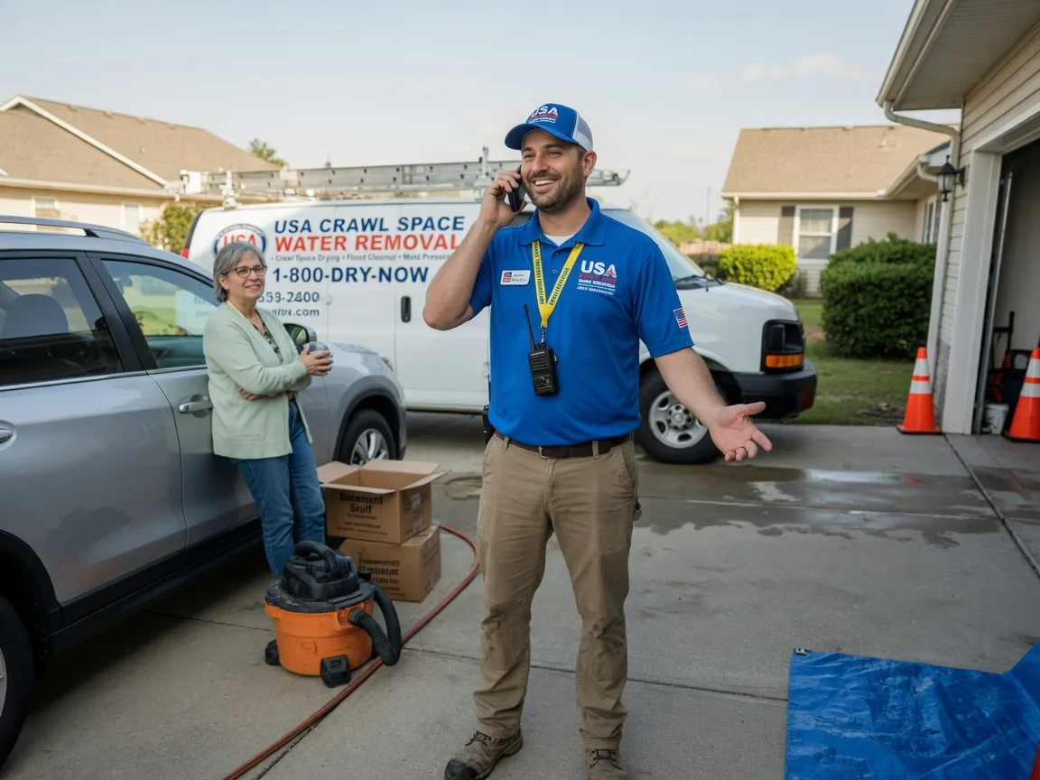 Crawl Space Water Removal Wynot, NE FAQs